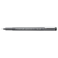 ROTULADOR CALIBRADO PIGMENT LINER 308, 0,1MM, NEGRO STAEDTLER 308 01-9 (MIN10) (Espera 4 dias)